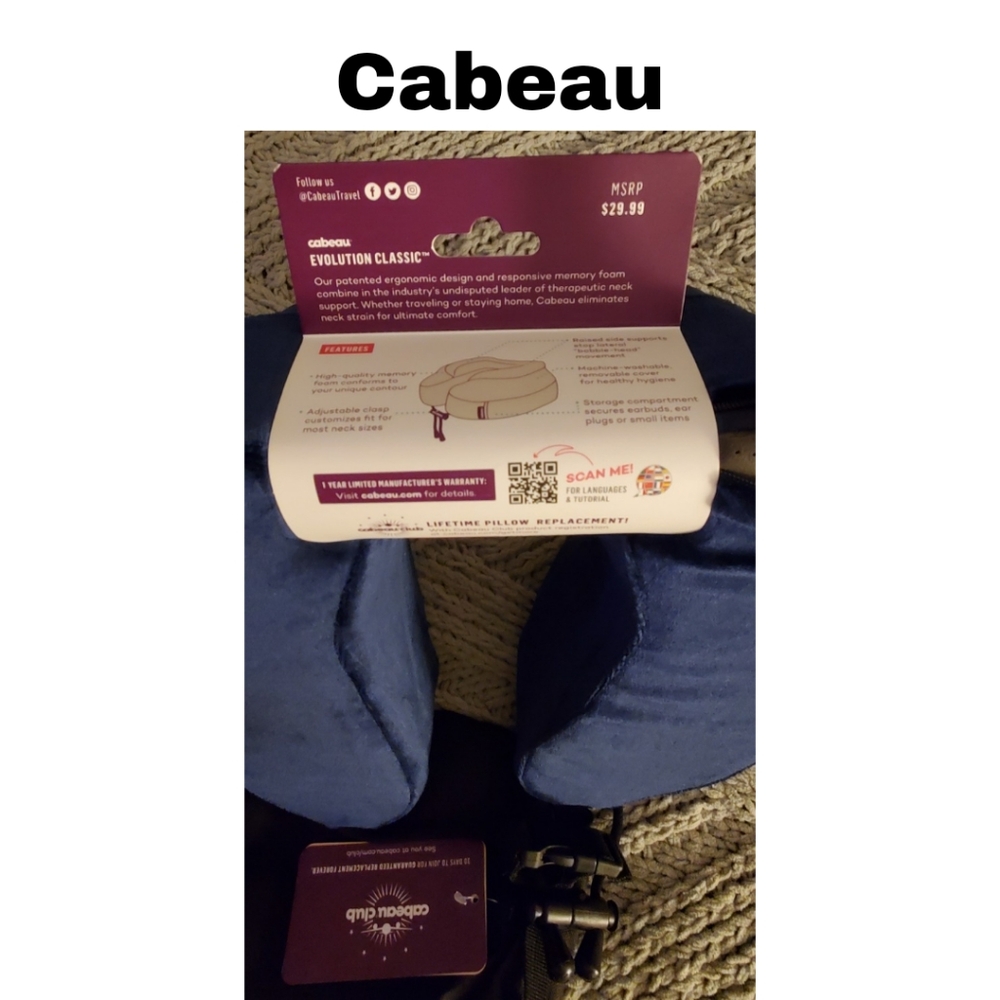 Cabeau Evolution Classic Neck Support Pillow - Picture 6 of 7